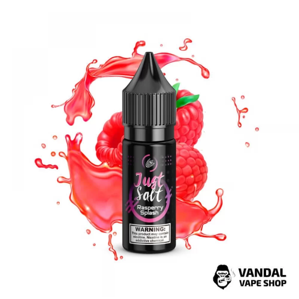 JUST SALT - Raspberry Splash 15 мл 45 мг JUST SALT - Raspberry Splash 15 мл 45 мг
