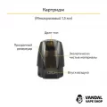 Justfog Minifit Starter Kit (Original) - M Black Pattern в чорному кольорі з малюнком