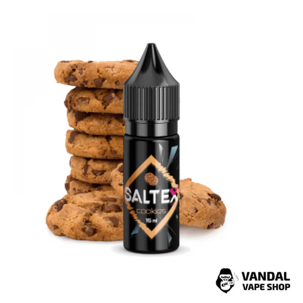 Жидкость Saltex 15 мл 45 мг на солевом никотине со вкусом печенья