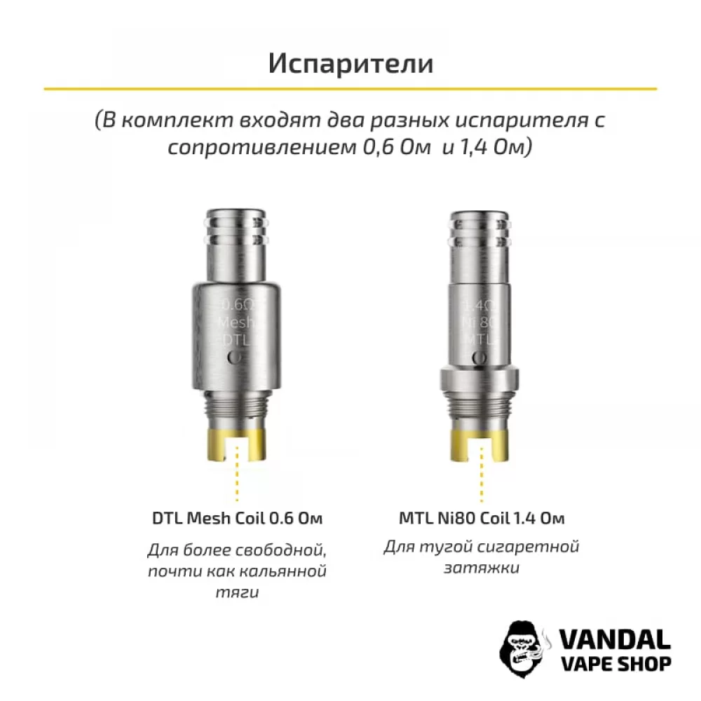 Стартовий набір Smoant Pasito Rebuildable Pod Kit