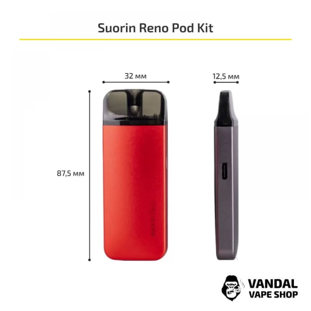 Suorin Reno Pod Kit (Original) Silver