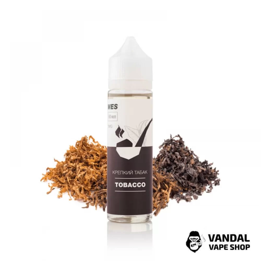 Жидкость WES The First - Tobacco 60 мл 0 мг НА ОРГАНИЧЕСКОМ НИКОТИНЕ СО ВКУСОМ крепкого табака Жидкость WES The First - Tobacco 60 мл 0 мг НА ОРГАНИЧЕСКОМ НИКОТИНЕ СО ВКУСОМ крепкого табака