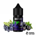 Рідина Nova Salt 30 мл на сольовому нікотині 65 мг зі смаком смородини і винограду Рідина Nova Salt 30 мл на сольовому нікотині 65 мг зі смаком смородини і винограду