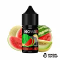 Рідина Nova Salt 30 мл на сольовому нікотині 30 мг зі смаком кавуна і дині Рідина Nova Salt 30 мл на сольовому нікотині 30 мг зі смаком кавуна і дині