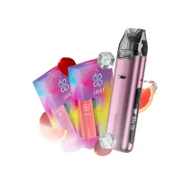 Набор L 2.0: Voopoo VMATE Pro Power Edition Pink + Lucky 30 мл Grapefruit 65 мг + Lucky 30 мл Rose lemonade 65 мг + Стикерпак