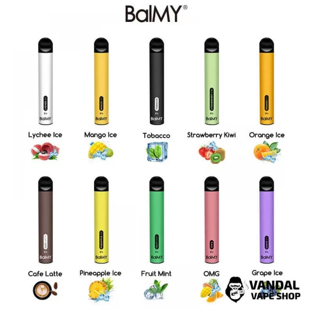 Одноразова POD-система BalMY Disposable Pod Device 50 мг на 500 затяжок 