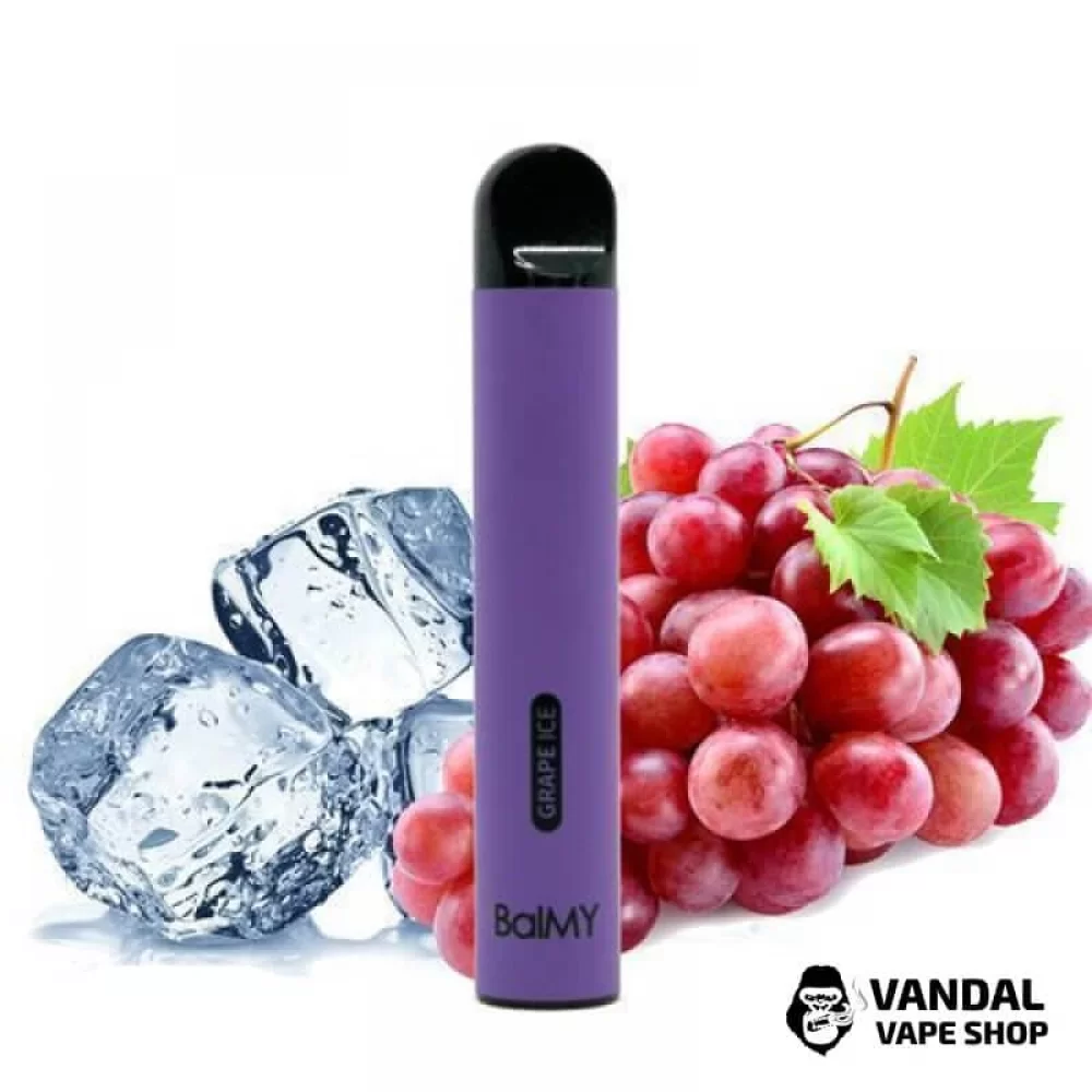 Одноразовая POD-система BalMY Disposable Pod Device 50 мг на 500 затяжек со вкусом винограда с холодком