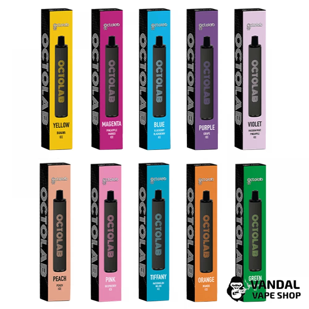 Одноразовый Pod Octolab 850 mAh на 1600 затяжек Одноразовый Pod Octolab 850 mAh на 1600 затяжек