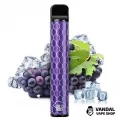 Одноразовая Pod система Airis Max Pod Disposable Device 950mAh на 1800 затяжек со вкусом винограда с холодком