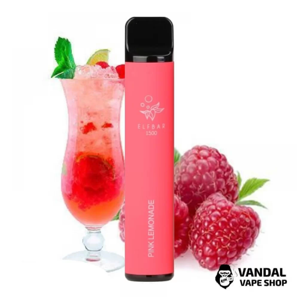 Одноразовий Pod Elf Bar 1500 Disposable Device 850mAh 5% на 1500 затяжок зі смаком рожевого лимонаду Одноразовий Pod Elf Bar 1500 Disposable Device 850mAh 5% на 1500 затяжок зі смаком рожевого лимонаду