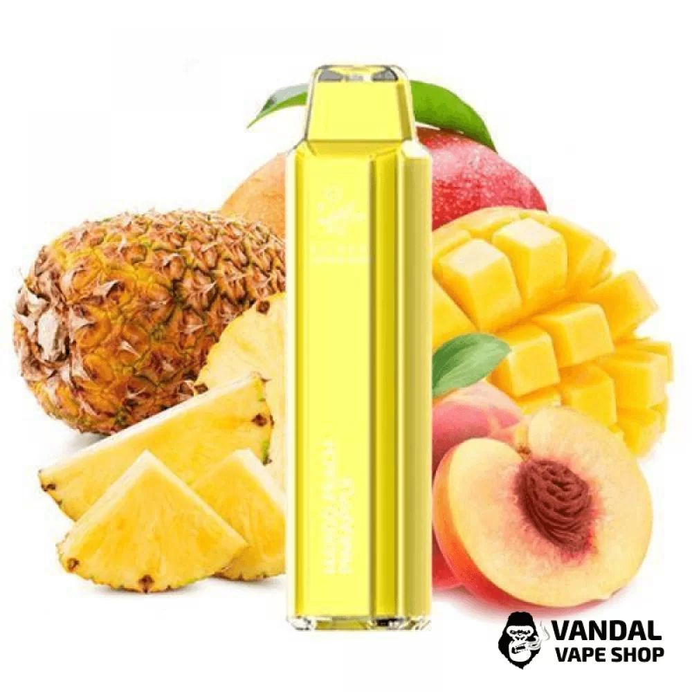 Одноразовый Pod Elf Bar Crystal 2500 на 2500 затяжек со вкусом манго, персика и ананаса Одноразовый Pod Elf Bar Crystal 2500 на 2500 затяжек со вкусом манго, персика и ананаса