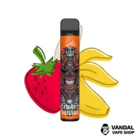 Elf Bar Lux 1500 Disposable Device Strawberry Banana 850mAh 50 мг