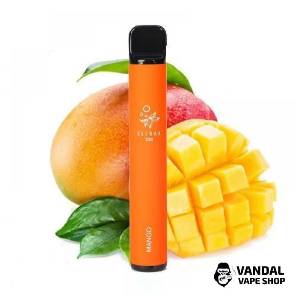 Одноразовая Pod-Система Elf Bar 550 Disposable Pod Device 50 мг (Mango) со вкусом Манго Одноразовая Pod-Система Elf Bar 550 Disposable Pod Device 50 мг (Mango) со вкусом Манго