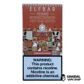 Одноразовый Pod Elf Bar TE5000 Christmas Edition 550 мАч на 5000 затяжек со вкусом апельсина и корицы