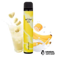 WOUF 1500 850mAh 5% - Banana Milk