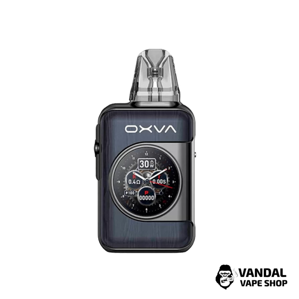 Оригинальная Pod-система Oxva Xlim SQ Pro 2 в темно-синем цвете с деревянным дизайном