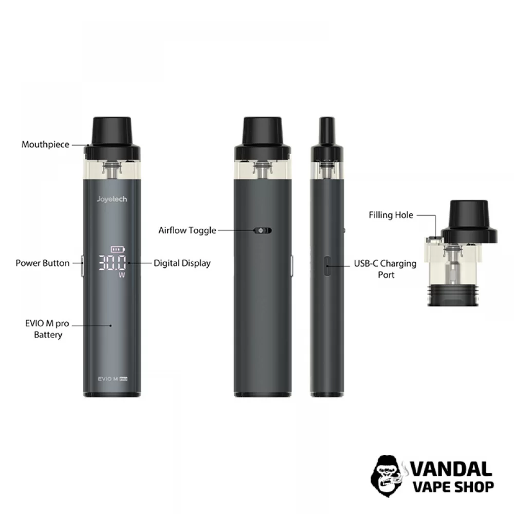 Оригінальна подсистема Joyetech Evio M Pro в зеленому кольорі