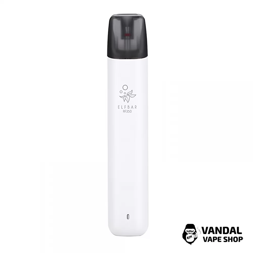 Многоразовый Elf Bar RF350 Pod Starter Kit 350mAh в белом цвете