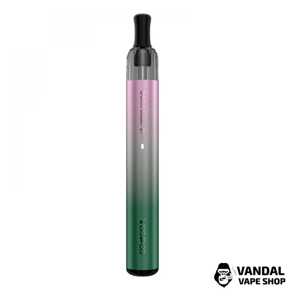Подсистема VooPoo Doric Galaxy S1 в градиентном фиолетово-зеленом цвете