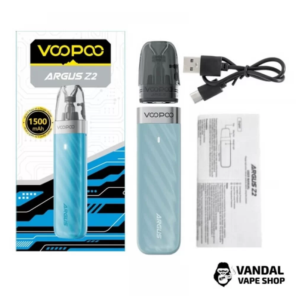 Стартовий набір VooPoo ARGUS Z2 в м'ятно-синьому кольорі 