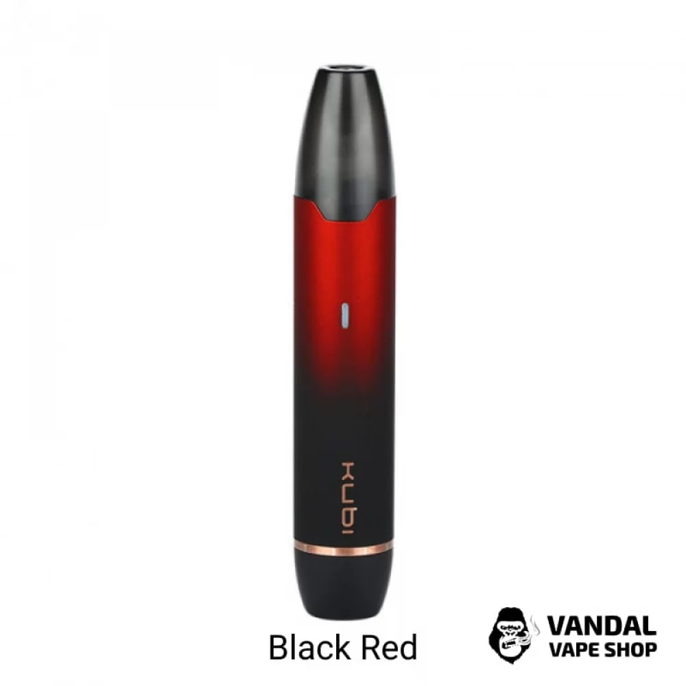 Оригинальная Pod-система Hotcig Kubi Refillable Pod Kit в черно-красной расцветке Оригинальная Pod-система Hotcig Kubi Refillable Pod Kit в черно-красной расцветке