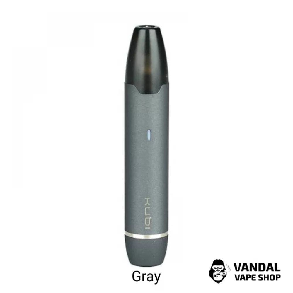 Оригінальна Pod-система Hotcig Kubi Refillable Pod Kit в сірому кольорі Оригінальна Pod-система Hotcig Kubi Refillable Pod Kit в сірому кольорі