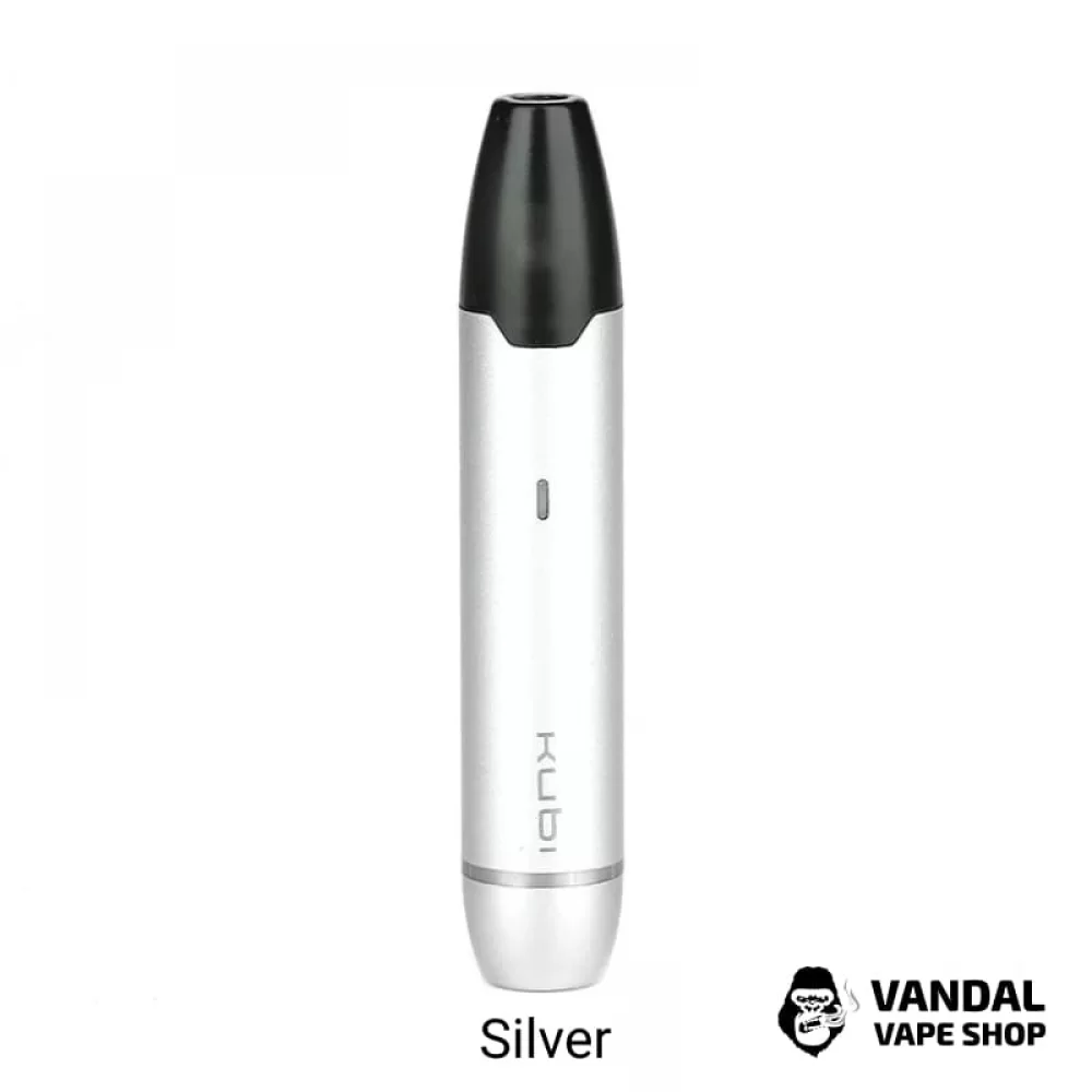Оригінальна Pod-система Hotcig Kubi Refillable Pod Kit в срібному кольорі Оригінальна Pod-система Hotcig Kubi Refillable Pod Kit в срібному кольорі