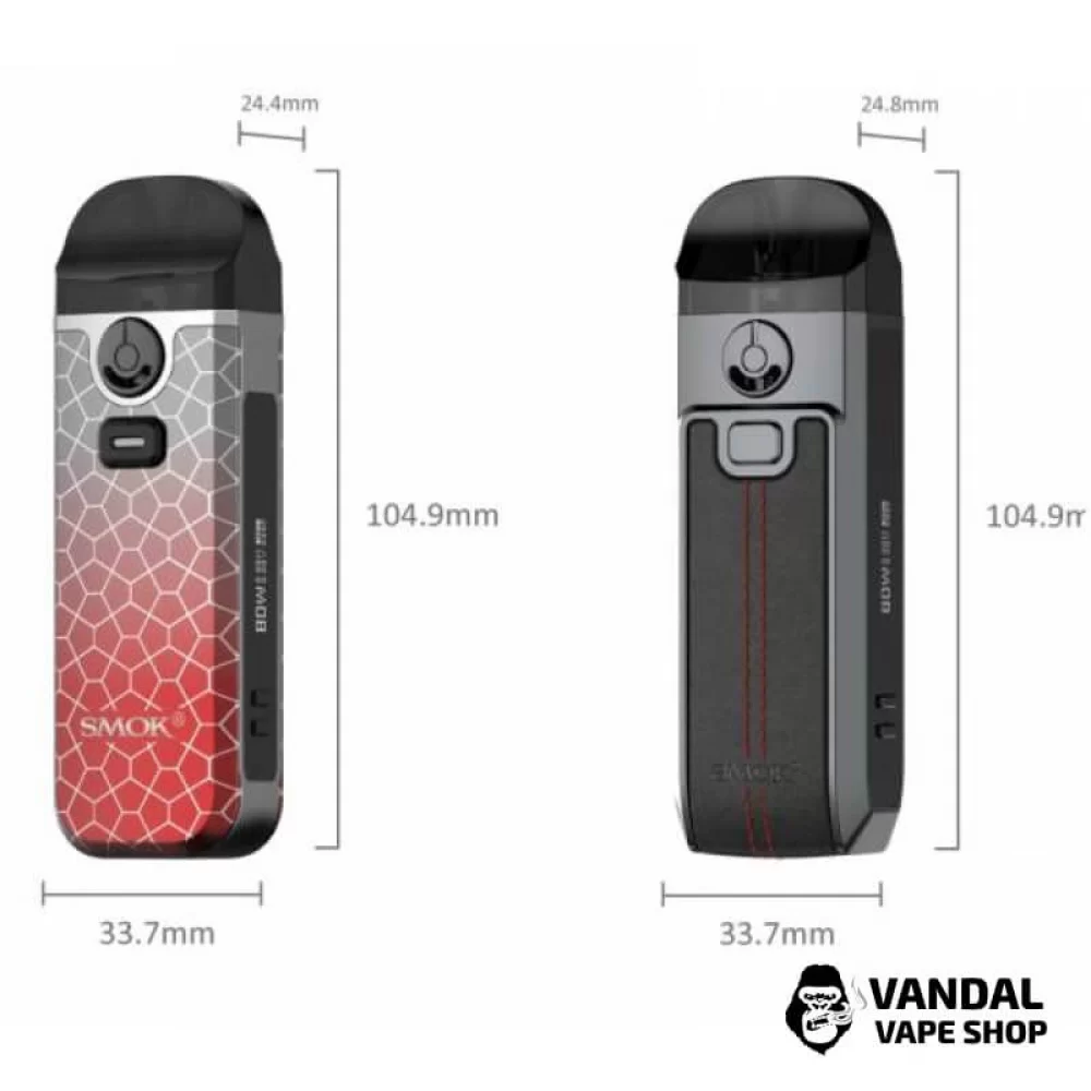 Стартовый набор SMOK Nord 4 Pod Kit в красном цвете