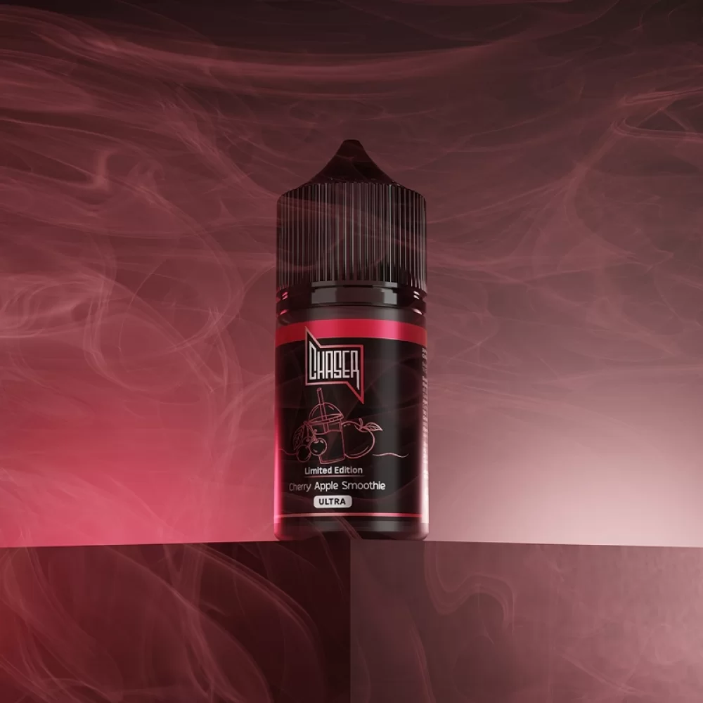 Набор для самозамеса Chaser Black 30 мл 65 мг со вкусом смузи из вишни и яблока