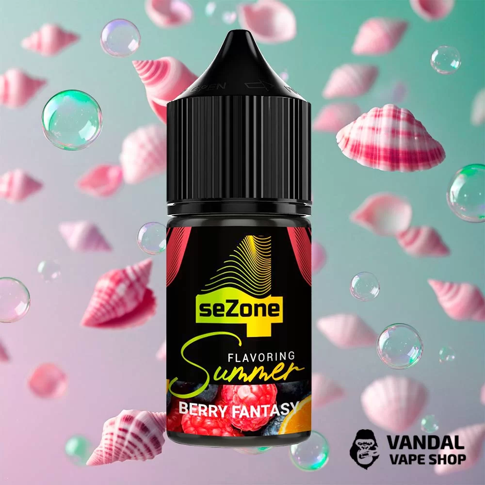 Набор для самозамеса 4 Sezone 30 мл 25 мг со вкусом малины, черники и клубники