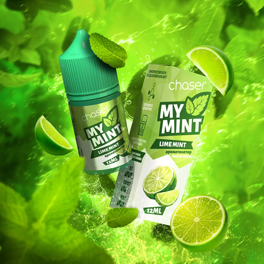 Набор для самозамеса Chaser My Mint 30 мл 65 мг со вкусом лайма и мяты