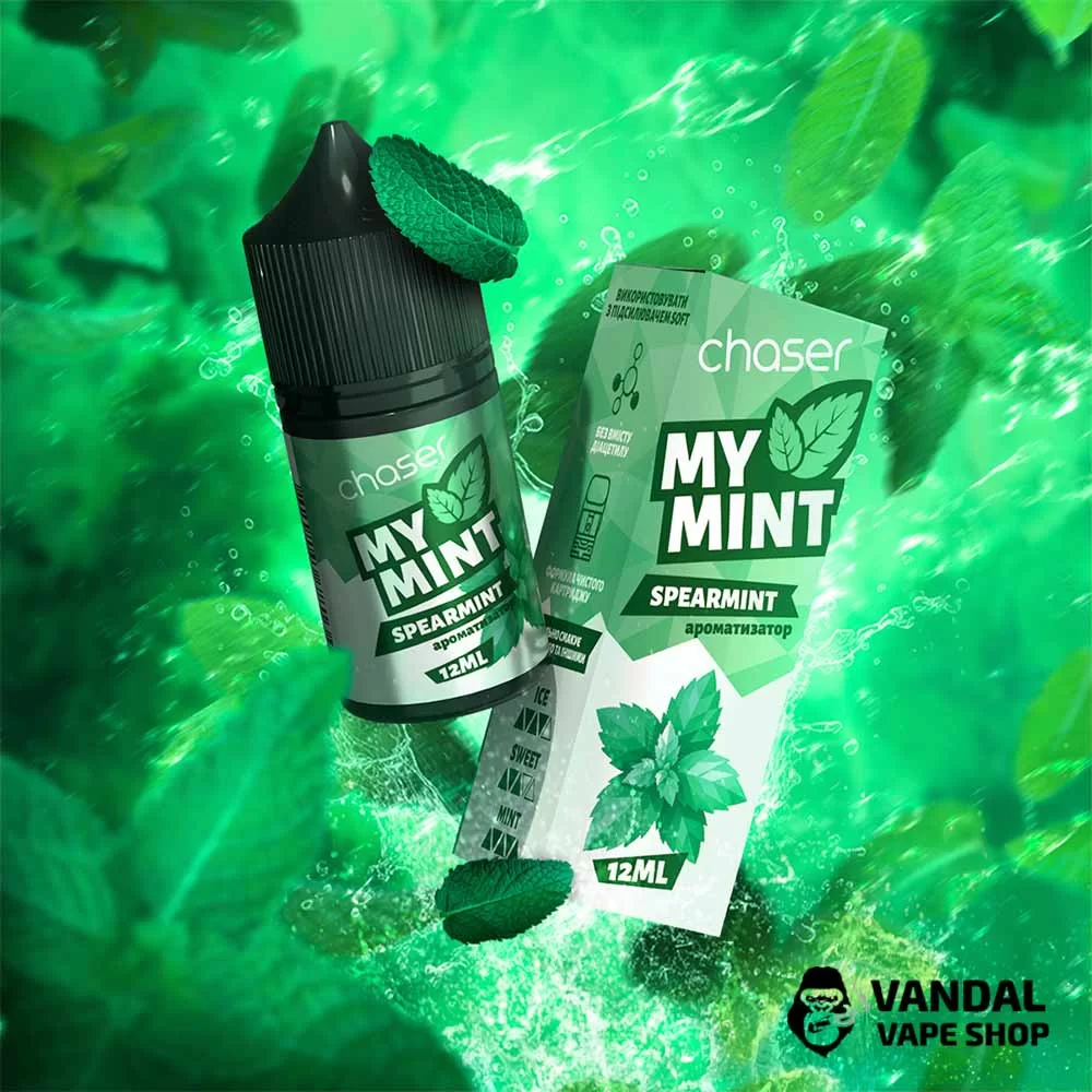 Набор для самозамеса Chaser My Mint 30 мл 65 мг со вкусом холодного ментола