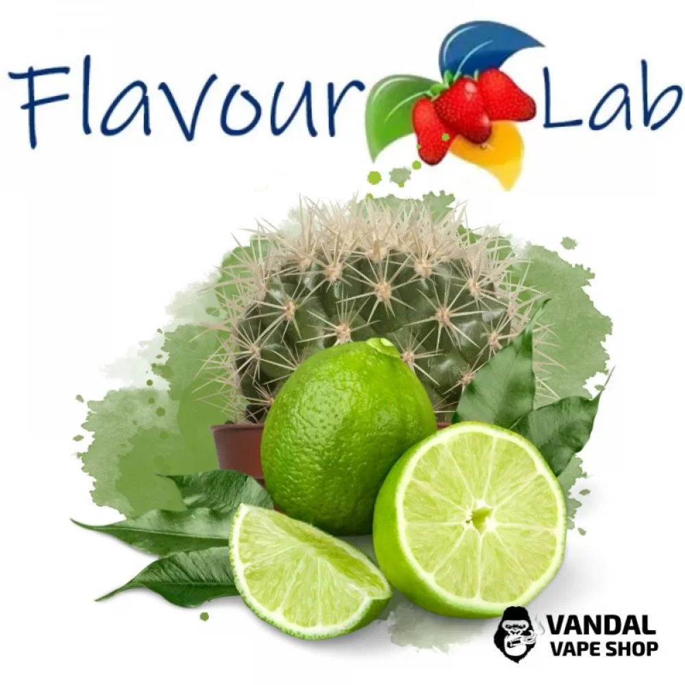 Ароматизатор FlavourLab 10 мл со вкусом кактуса и лайма Ароматизатор FlavourLab 10 мл со вкусом кактуса и лайма