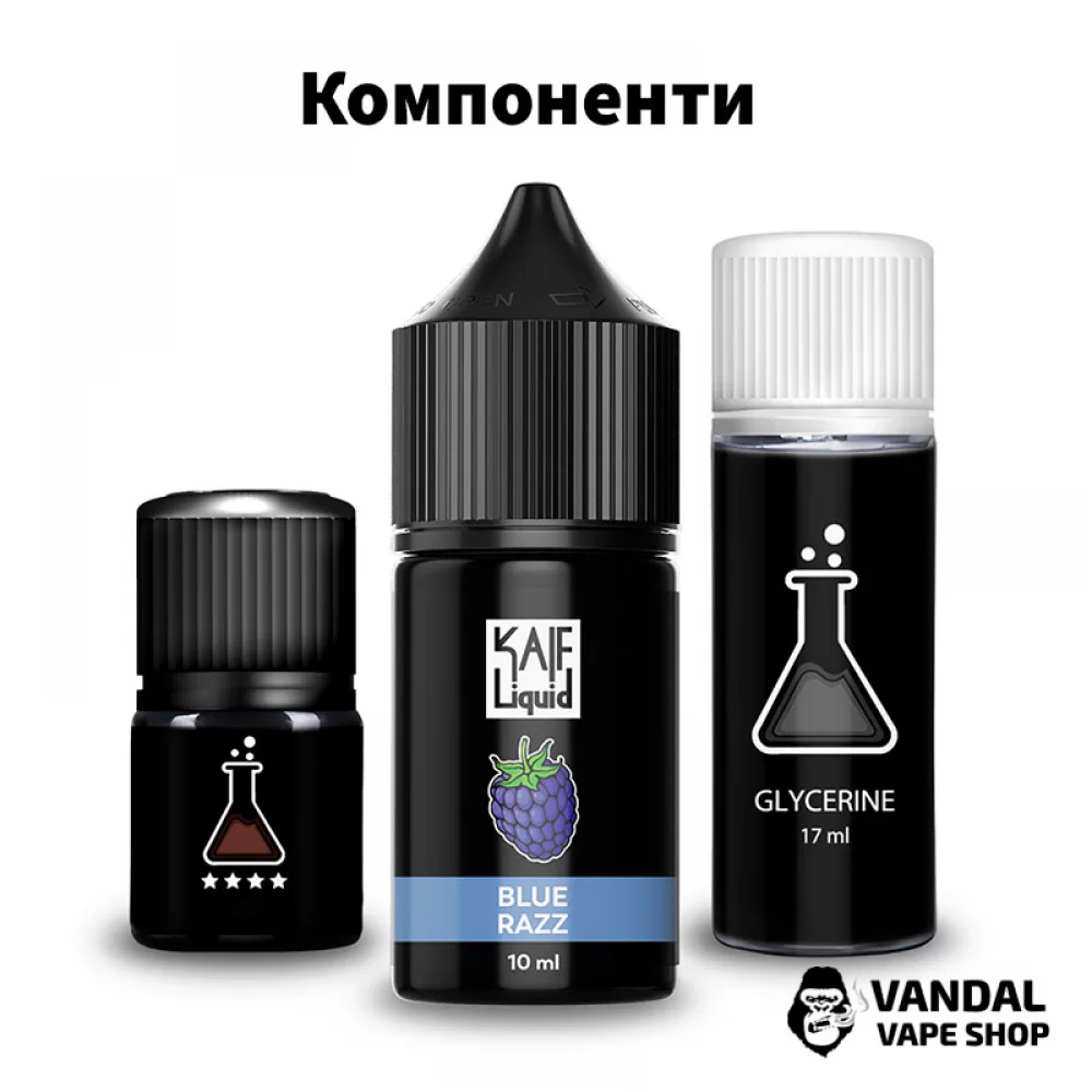 Набор для самозамеса Kaif Liquid 30 мл 50 мг со вкусом мяты Набор для самозамеса Kaif Liquid 30 мл 50 мг со вкусом мяты
