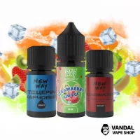 Наборы для самозамеса New Way Ice 30 мл 30 мг - Strawberry Kiwi Ice