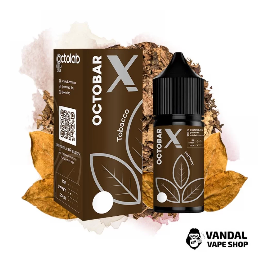 Набор для самозамеса Octobar X 30 мл 50 мг Hard со вкусом табака