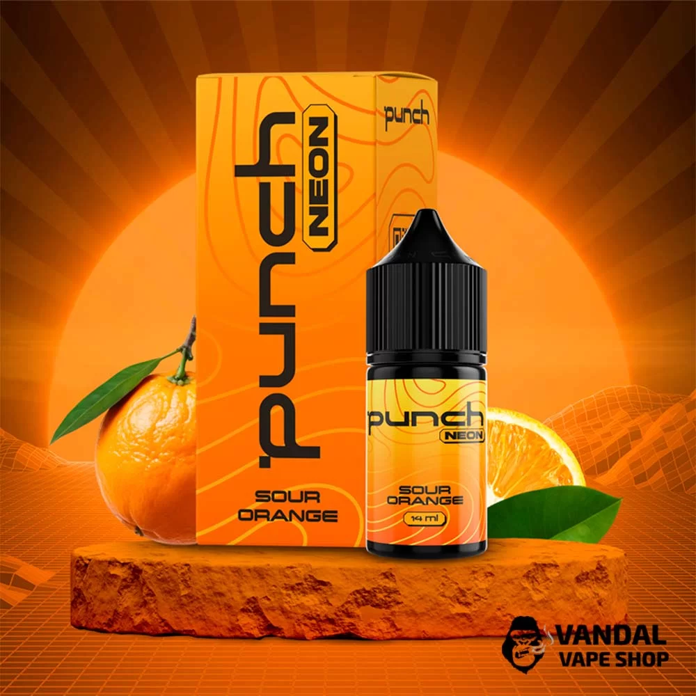 Набір для самозамісу Punch Neon 30 мл 60 мг зі смаком кислого апельсину