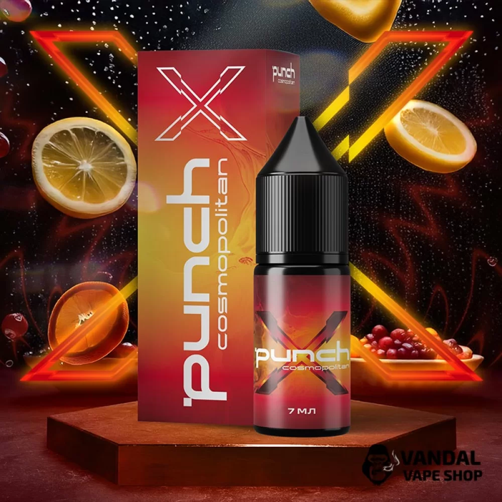 Набір для самозамісу Punch X 15 мл зі смаком соковитої журавлини, свіжого лимона та яскравого апельсина