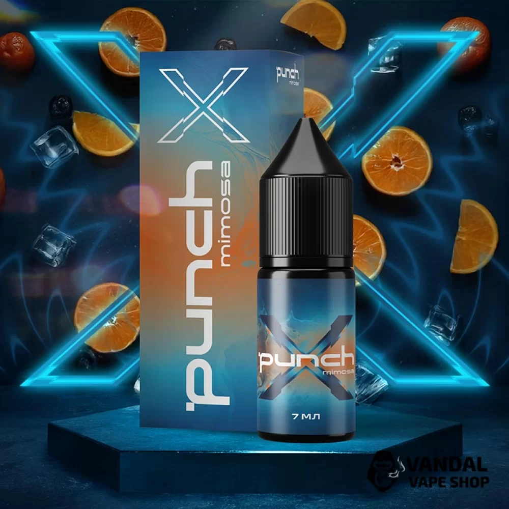 Набор для самозамеса Punch X 15 мл со вкусом апельсина, мандарина и легкой кислинки смородины