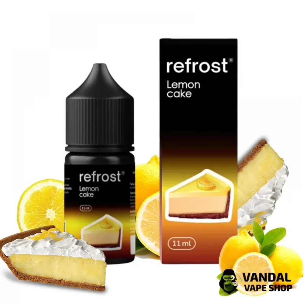 Набор для самозамеса ReFrost 30 мл 50 мг со вкусом лимонной выпечки с кремовым оттенком