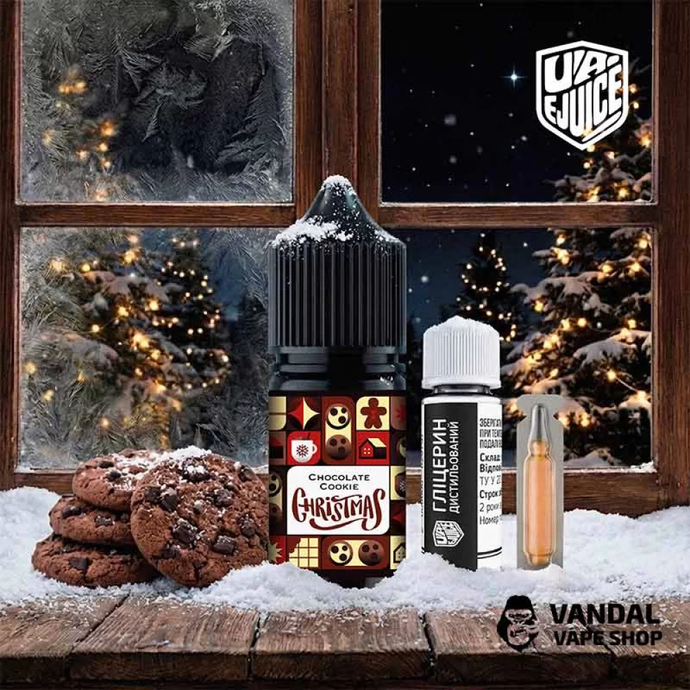 Набор для самозамеса UA-Ejuice Christmas 30 мл 65 мг со вкусом шоколадного печенья