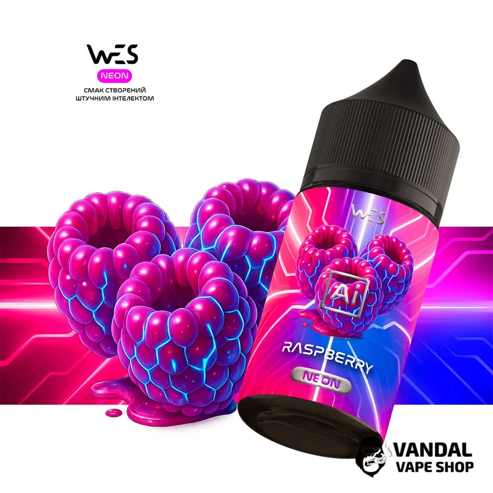 Набор для самозамеса WES Ai Neon 30 мл 65 мг со вкусом малины