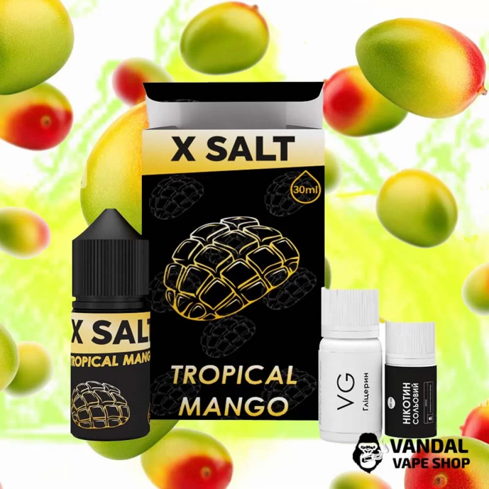 Набор для самозамеса XSalt 30 мл 65 мг со вкусом манго