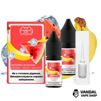 Набор Flavorlab Disposable Puff 10 мл 50 мг - Watermelon Banana 