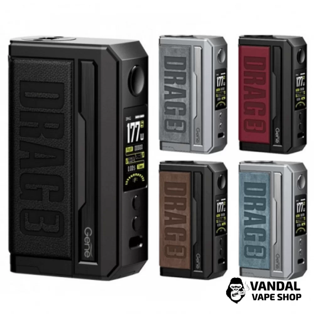 Оригінальний бокс мод VooPoo Drag 3 177W Оригінальний бокс мод VooPoo Drag 3 177W