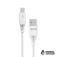 Кабель ASPOR AC-05 micro-USB 2.4A White
