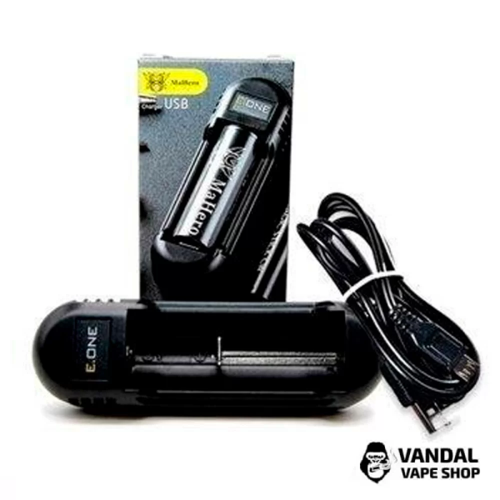 MaHero E-ONE Charger Зарядний пристрій для акумуляторів на 1 слот MaHero E-ONE Charger Зарядний пристрій для акумуляторів на 1 слот