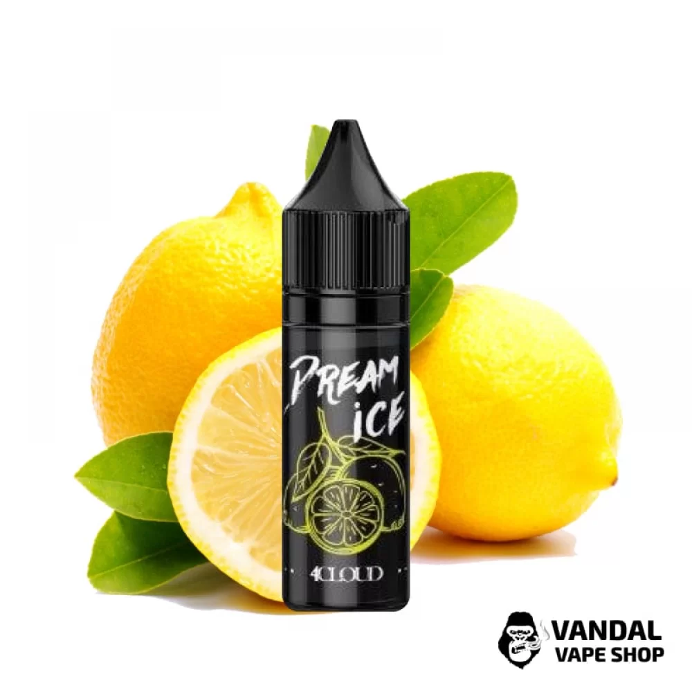 Рідина Dream Ice - 15 мл 25 мг на сольовому нікотині зі смаком лимонного десерту Рідина Dream Ice - 15 мл 25 мг на сольовому нікотині зі смаком лимонного десерту