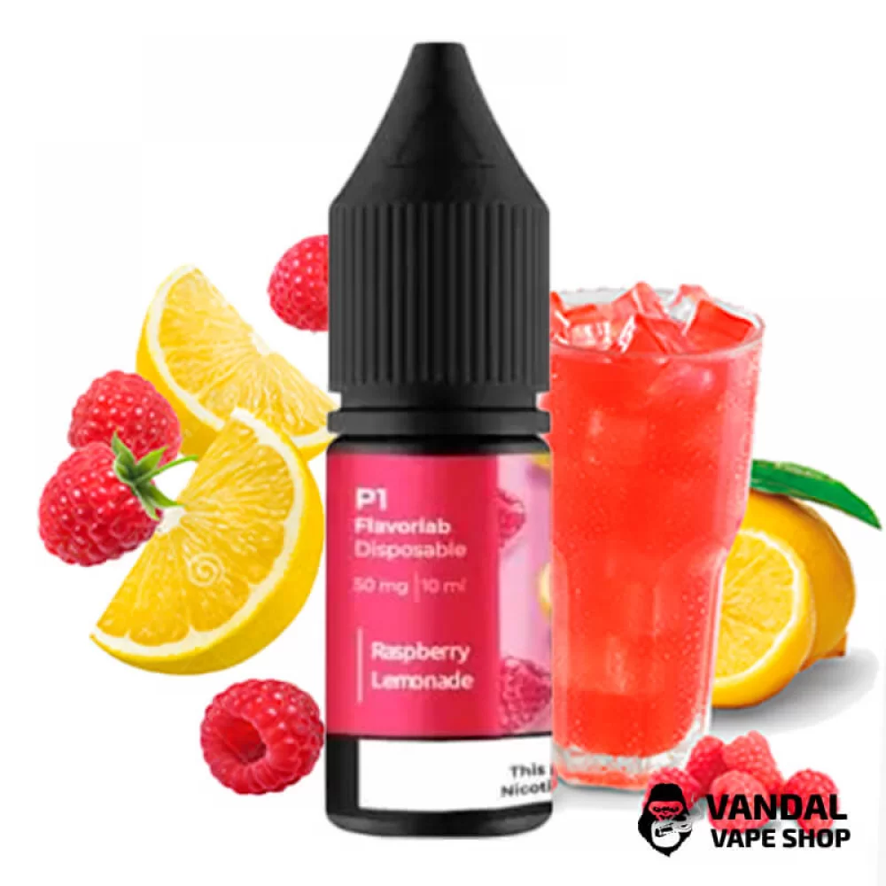 ЖИДКОСТЬ Flavorlab P1 10 мл НА СОЛЕВОМ НИКОТИНЕ 50 мг со вкусом лимонада с малиной ЖИДКОСТЬ Flavorlab P1 10 мл НА СОЛЕВОМ НИКОТИНЕ 50 мг со вкусом лимонада с малиной
