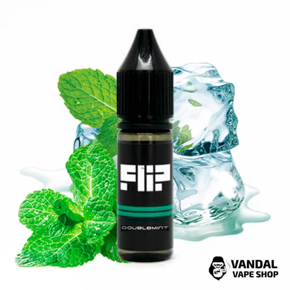 ЖИДКОСТЬ FLIP Salt 15 мл НА СОЛЕВОМ НИКОТИНЕ 25 мг со вкусом мяты и ментола